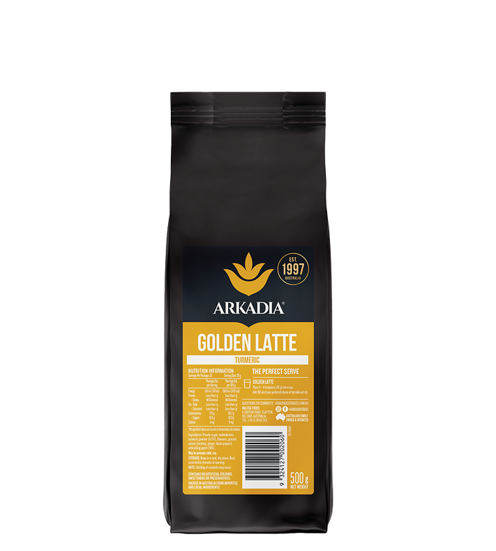 Arkadia Golden Latte Turmeric powder