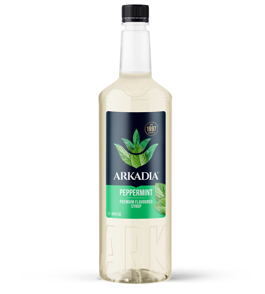 Premium minty arkadia peppermint syrup