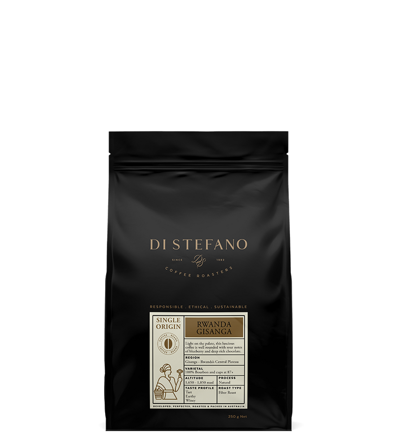 Di Stefano Rwanda Gisanga Single Origin Coffee 250g