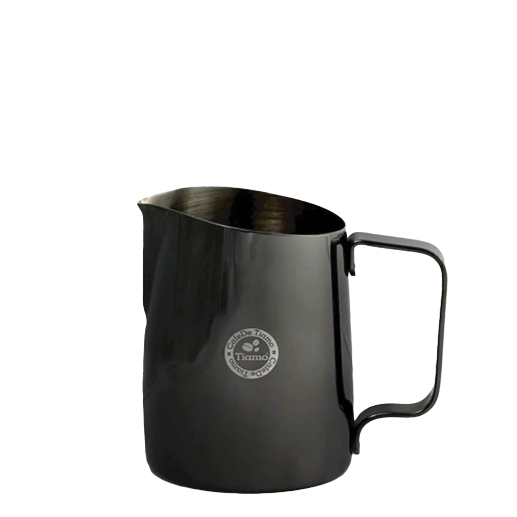450ml Tiamo Black metallic jug