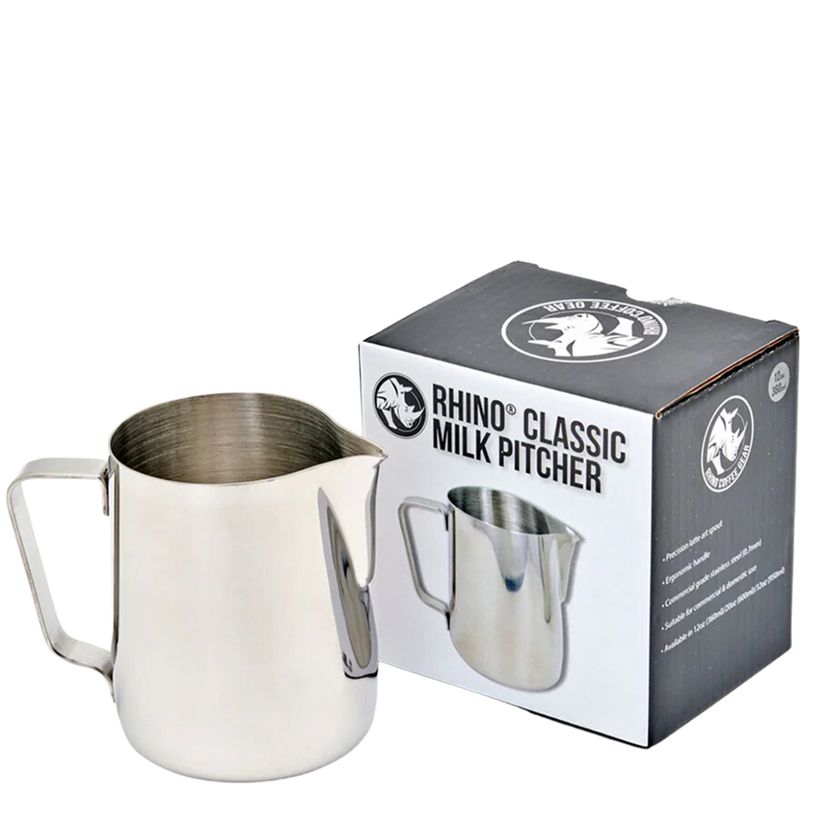 Rhino Classic Milk Frothing Jugs (360/600/950ml)