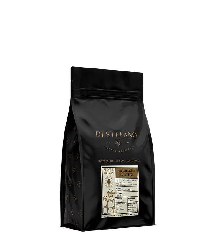 Smooth single origin Jinotega coffee from Nicaragua