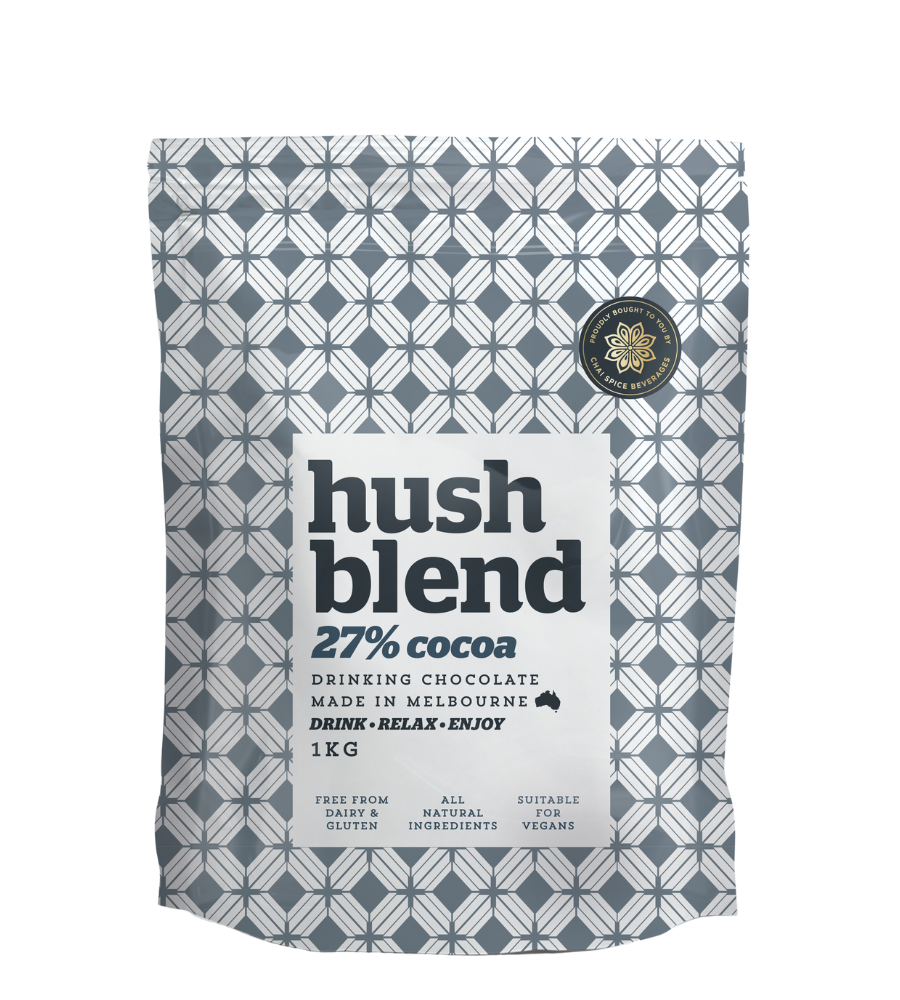 Hush blend 27% cocoa drinking chocolate 1kg