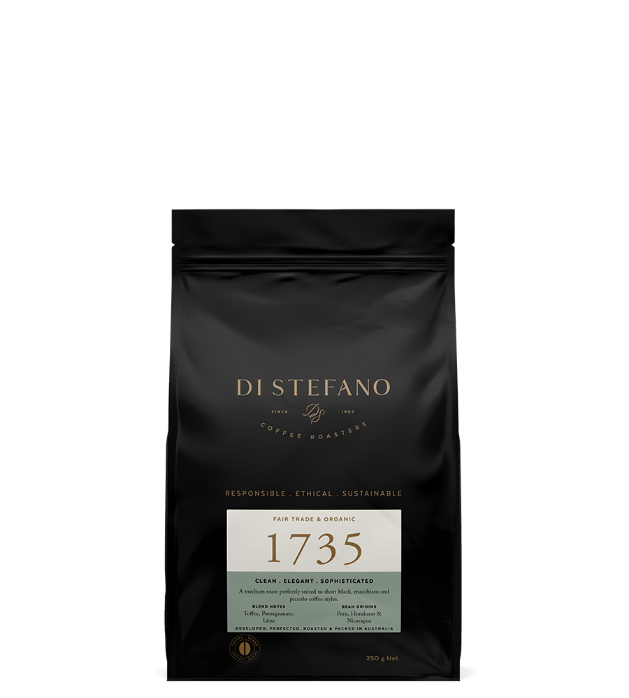 Image of Di Stefano Fair Trade Coffee beans bag