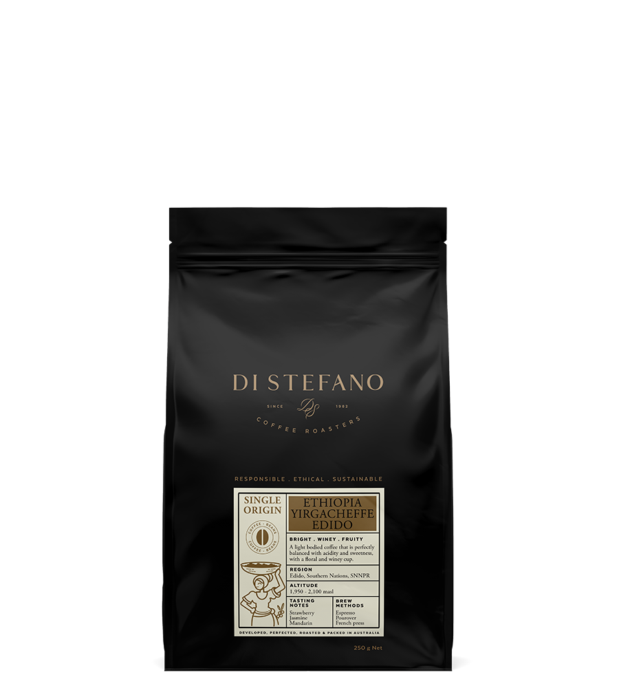 Single Origin Ethiopian Yirgacheffe Edido coffee
