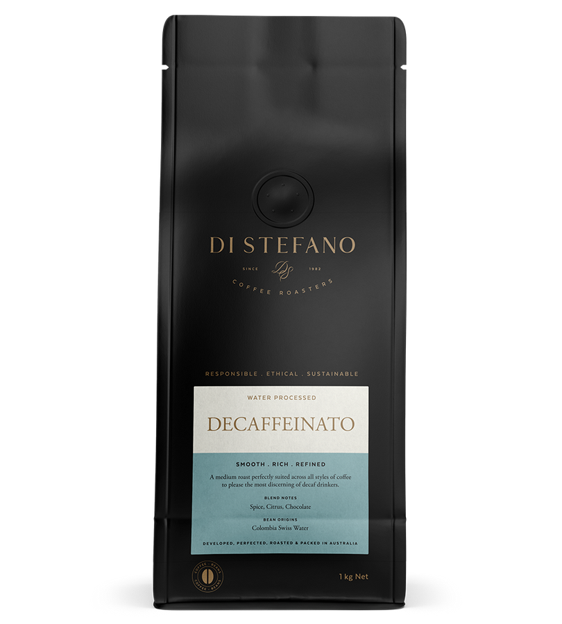 Di Stefano Decaffeinato Decaf Coffee Beans 1kg