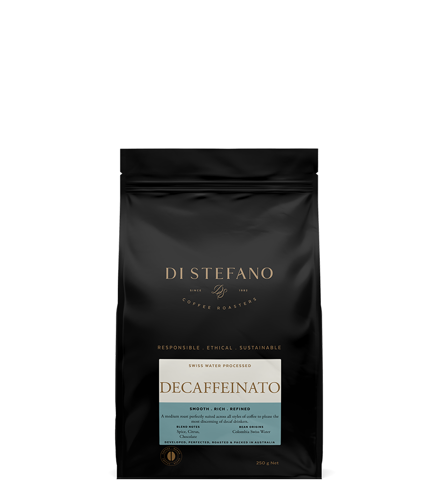 Image of Di Stefano Swiss Water Processed Decaf Coffee beans bag