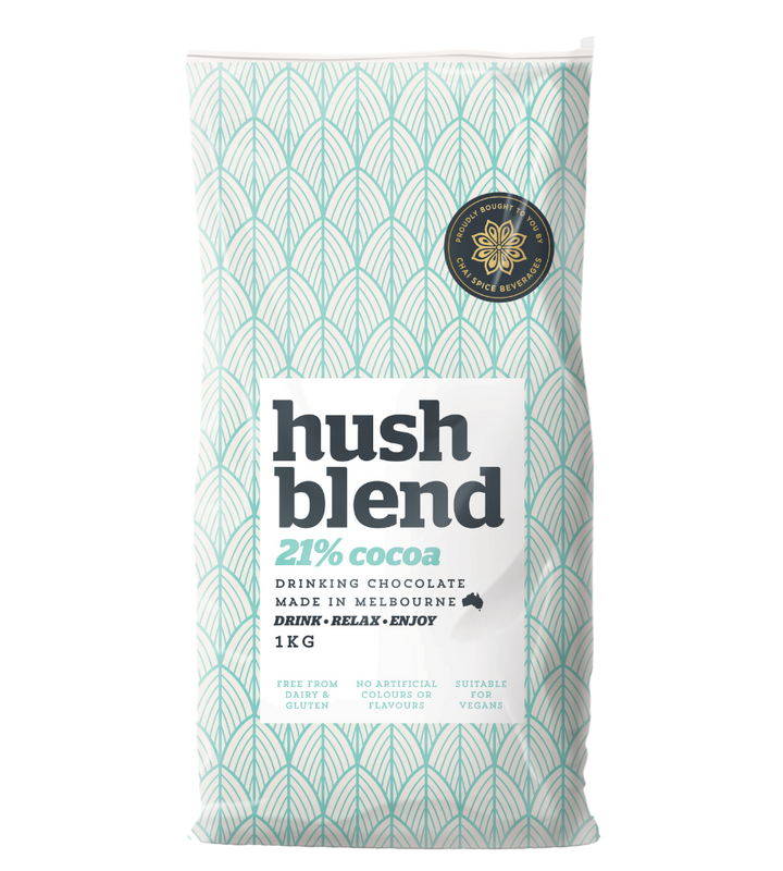 Hush blend 21% cocoa drinking chocolate 1kg