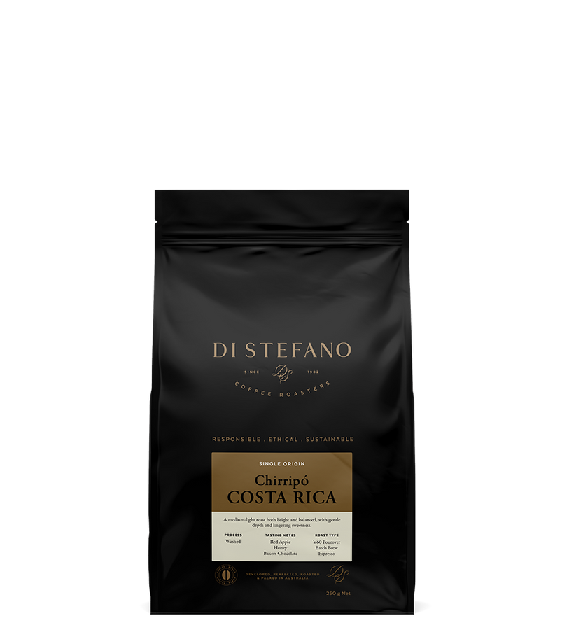 Di Stefano Costa Rica Chirripo Single Origin Coffee Beans 250g