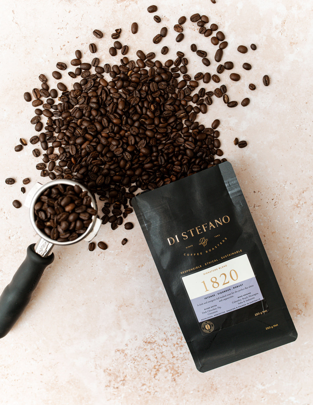 Di Stefano 1820 Strong Coffee Beans 250g