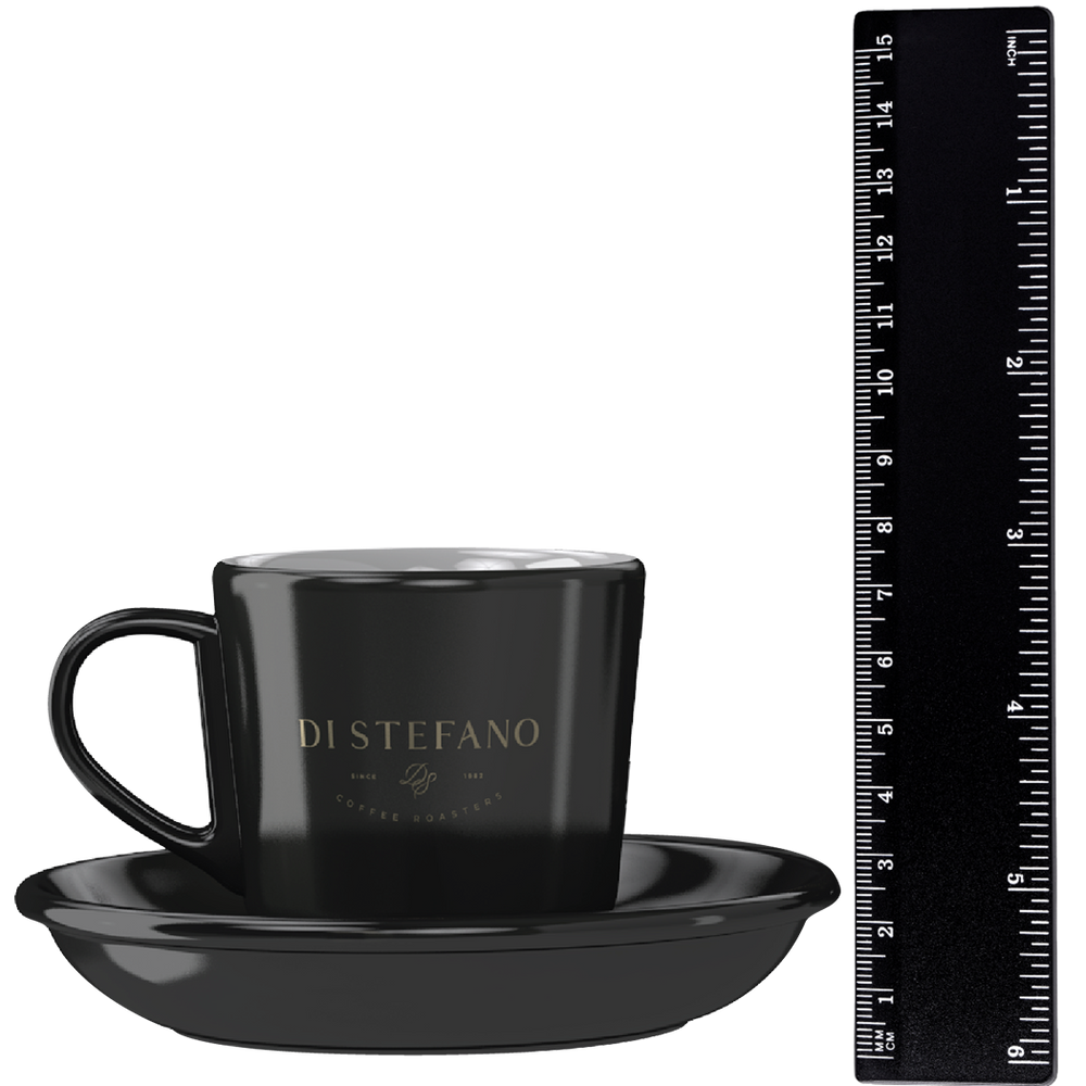 Premium Mugs showing 7.5cm height ruler