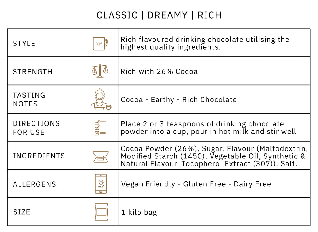 Di Stefano Drinking Chocolate Powder 1kg