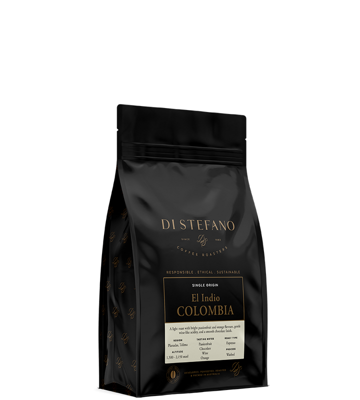 Di Stefano El Indio Colombia Single Origin Coffee Beans 250g