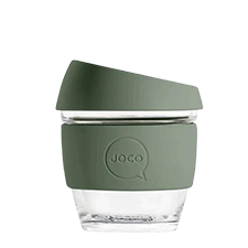 Desert sage green Joco cup and lid 8oz