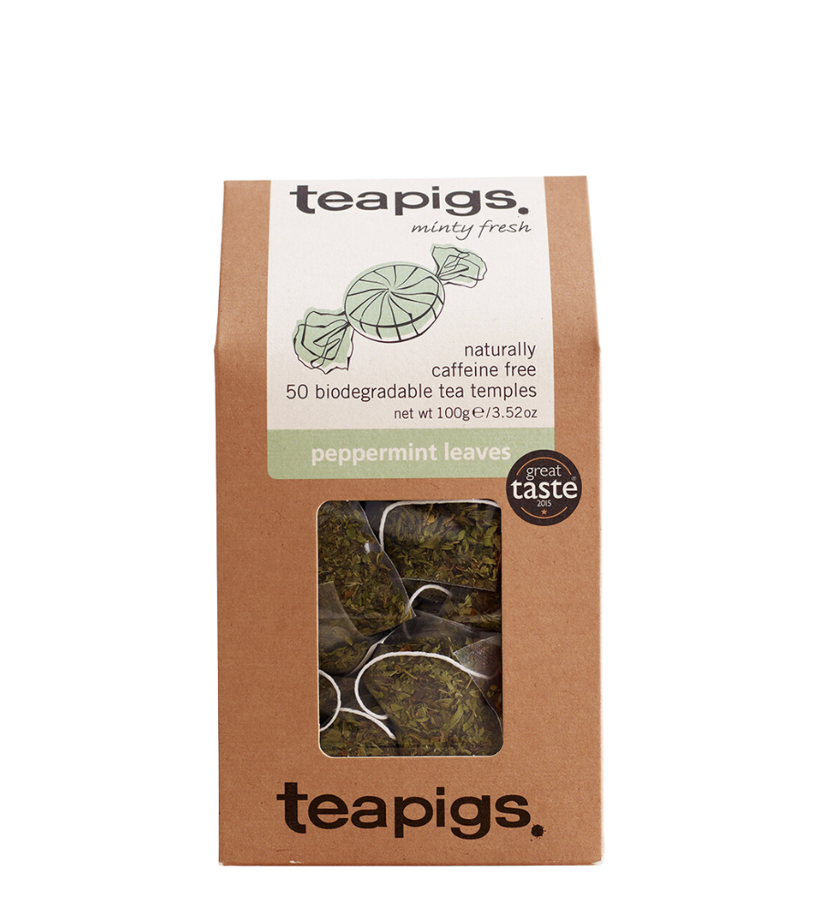 TEAPIGS PEPPERMINT 50/TEA TEMPLES