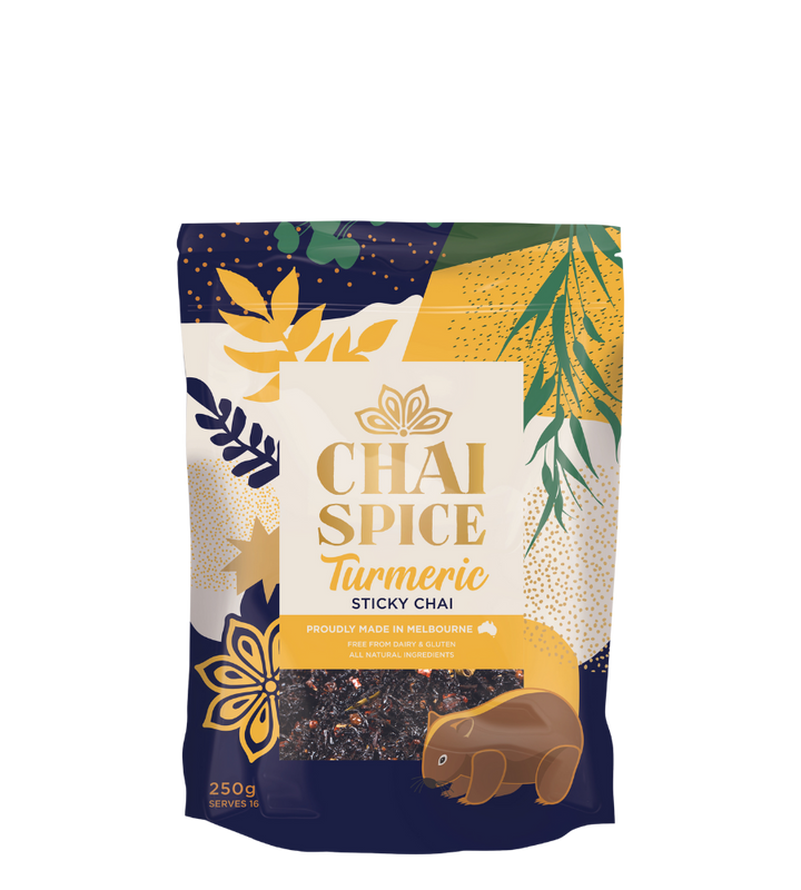 Chai Spice Sticky Turmeric Chai 1kg/250g