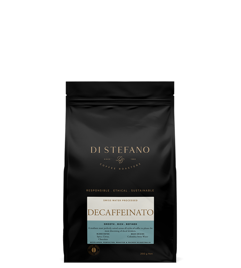 Di Stefano Decaffeinato Decaf Coffee Beans 250g